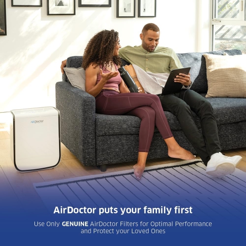 AIRDOCTOR AD2000 Genuine Filter Replacement - One Year Combo Pack Includes: One UltraHEPA Filters & Two (2) Carbon/Gas Trap/VOC & Pre-Filter