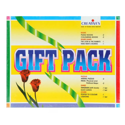 Creative’s Gift Pack | Assorted Pack for Kids | Puzzle Books | Colouring Books| Animal Puzzles | Jigsaw Puzzles for Kids |Puzzles for kids | Board
