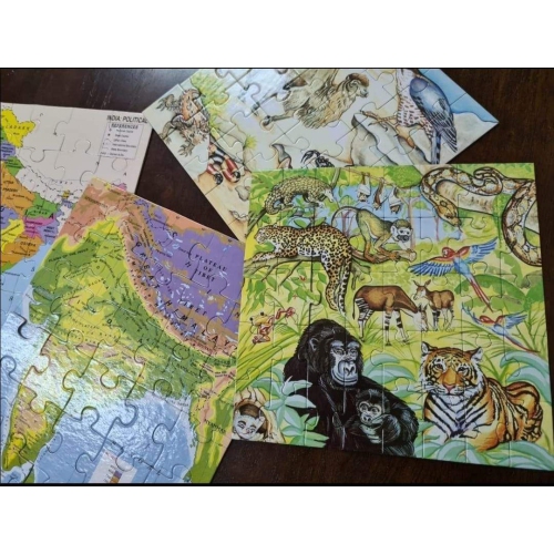 Creative’s Gift Pack | Assorted Pack for Kids | Puzzle Books | Colouring Books| Animal Puzzles | Jigsaw Puzzles for Kids |Puzzles for kids | Board