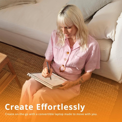 HP Envy x360 2-in-1 16" WUXGA Touchscreen Laptop, Intel Ultra 7 155U, 1.28TB Storage(1TB SSD+288GB Docking Station Set), 32GB LPDDR5, Backlit