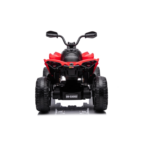 24V Can Am Renegade ATV for 3-7yrs - LED, MP3/USB/Radio, Bluetooth, Leather Seat, Safe Fun.