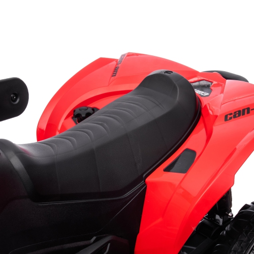 24V Can Am Renegade ATV for 3-7yrs - LED, MP3/USB/Radio, Bluetooth, Leather Seat, Safe Fun.