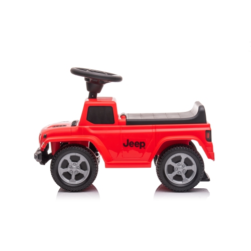 Jeep Rubicon Toddler Ride-On: Foot to Floor, Engine Sounds, Storage, Safe for 1-3yrs.