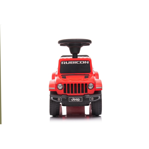 Jeep Rubicon Toddler Ride-On: Foot to Floor, Engine Sounds, Storage, Safe for 1-3yrs.