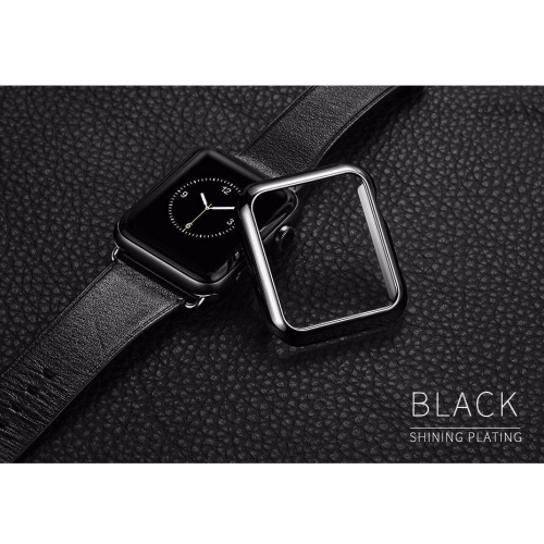 Plastic Bumper Protective Case Cover For Smart Watches Black 38mm