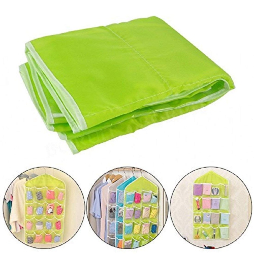 Multifunction 16 Pockets Socks Bra Underwear Wardrobe Rack Ties, Belt, Sunglass Storage Organizeres, Scarf