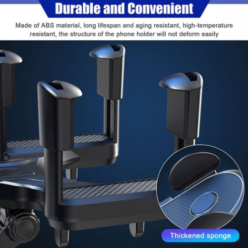 Universal 360° Rotatable And Retractable Car Phone Holder Rearview Mirror Bracket