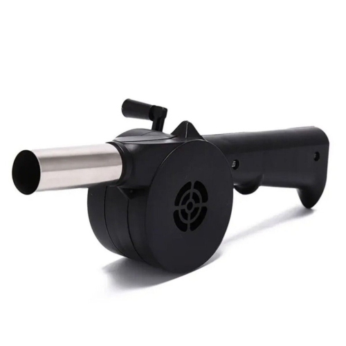 Portable Hand-Operated Blower BBQ Hand Crank Air Blower Fan for Charcoal Grill BBQ Campfire Fireplace for BBQ Picnic Outdoor Camping Charcoal