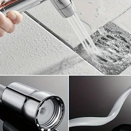 Stainless Steel Toilet Spray With Spring Hose