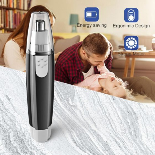 Electric Nose Hair Trimmer Mens Nose And Ear Remover Automatic Washable Electric