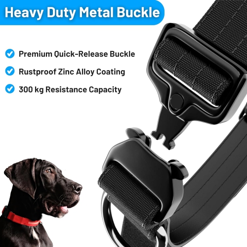 COLLIER PET DE haute qualité - Noir-petit KC -009