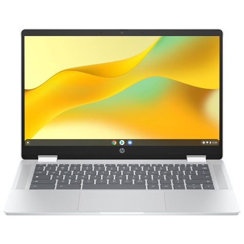 Open Box - HP 14" x360 Chromebook - Glacier Silver