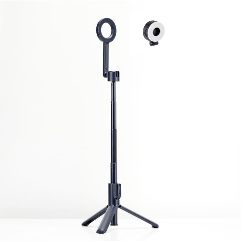 ADAM Elements SELFIE Pro - Magnetic Tripod and Extendable Selfie Stick with Selfie LED Light Bluetooth 4.2 for iOS & Android 360° Rotation