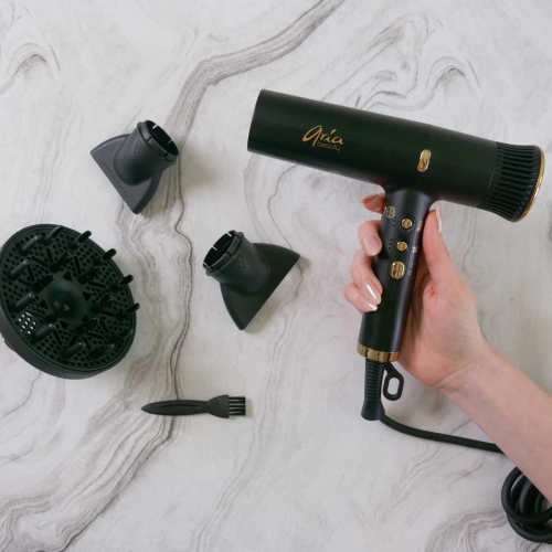 Aria Beauty - Brushless Pro Blow Dryer 1500w Black