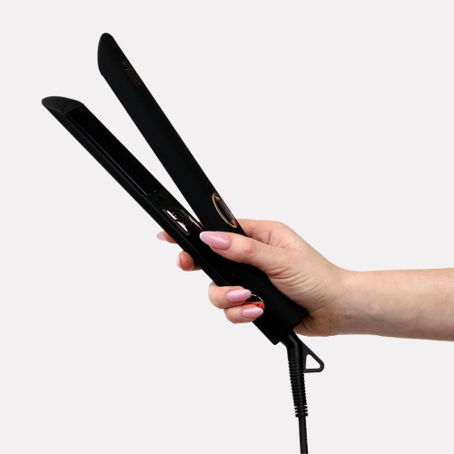 Aria Beauty - 1" Ultra Sleek Black Digital Straightener