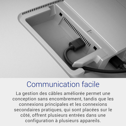 Moniteur DEL IPS HD intégrale GTG 8 ms 100 Hz 27 po de Dell - Argenté