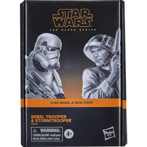 Star Wars The Black Series 6 Inch Action Figure 2-Pack - Rebel Trooper & Stormtrooper