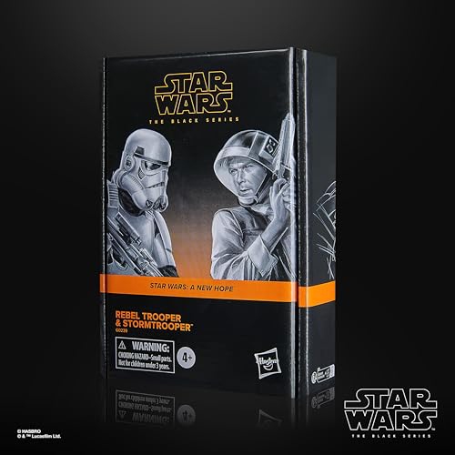 Star Wars The Black Series 6 Inch Action Figure 2-Pack - Rebel Trooper & Stormtrooper