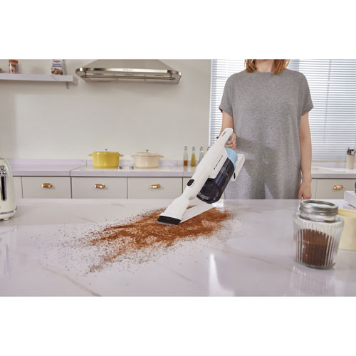 Aspirateur-balai sans fil GO 203 de Tineco - Blanc/Bleu poudre ​