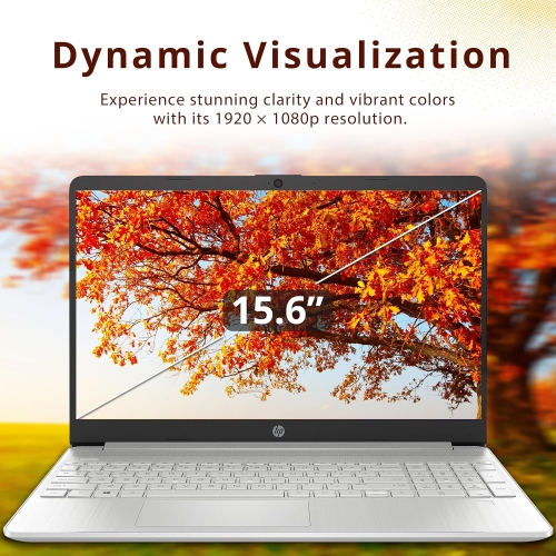 HP 15.6" Full HD Touchscreen Laptop, Intel Core i7-1255U Processor, 1TB SSD, 32GB RAM, Intel Iris Xe Graphics, Numeric KB, Webcam, Windows 11,