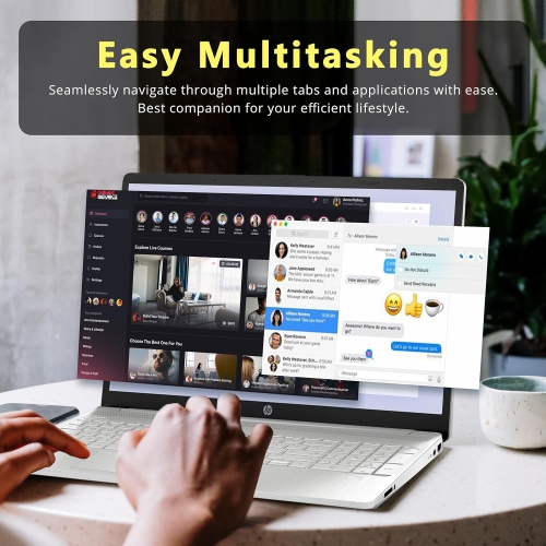HP 15.6" FHD Touchscreen Laptop, Intel Core i7-1255U, 1TB PCIe SSD, 16GB RAM, Numeric Keyboard, Intel Iris Xe Graphics, HD Camera, Win 11 Pro,