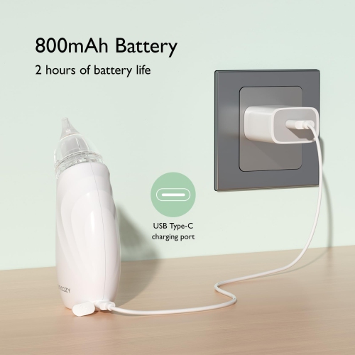 Ensemble avec tire-lait double M5, brosse à biberon Momcozy et aspirateur nasal Momcozy Baby, cadeau pour réception-cadeaux