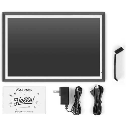 Dual-band 2.4Ghz, 5Ghz WiFi Touchscreen Digital Photo Frame with 3K Resolution, Light Sensor and 32GB Built-in Memory - 13.5 inch