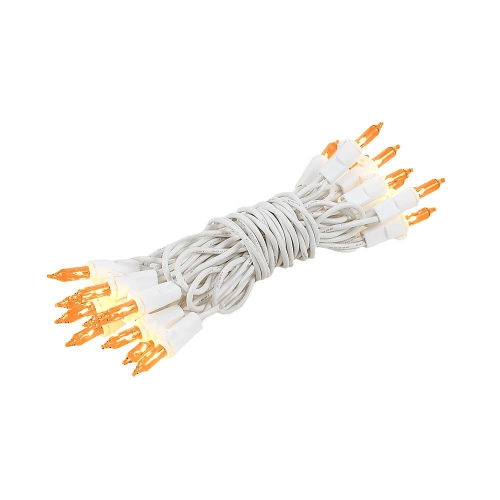 NOVELTY LIGHTS LLC  Novelty Lights 8.5 Feet 20 Bulb Mini Light String On Wire, Non-Connectable Incandescent Fairy Lights for Bottles And Crafts, 4"