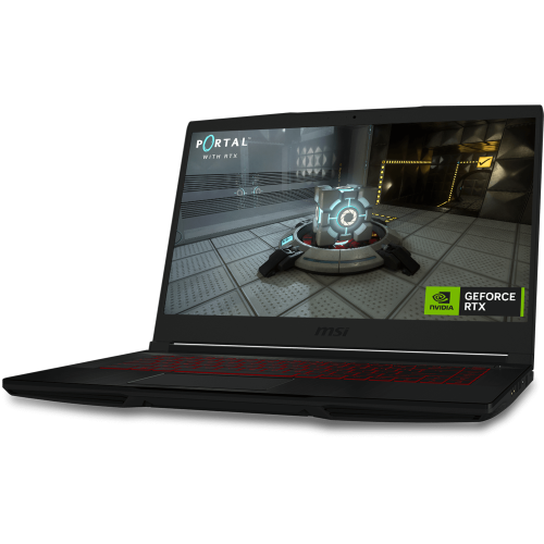 MSI GF63 15.6" FHD Gaming Laptop- Black