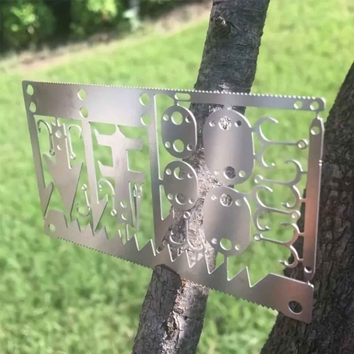 Survival tool fishing gear hook card,Outdoor camping supplies multifunctional survival tools,fishing survival kit,hunting trips tool