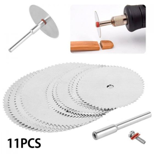 11pcs Stainless steel HSS Circular Saw Blade Set