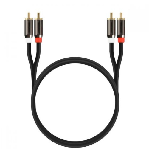 ISTAR  6 Foot 2Rca Male to Male Stereo Audio Cable, Say Goodbye to Short Cables And Limited Placement Options