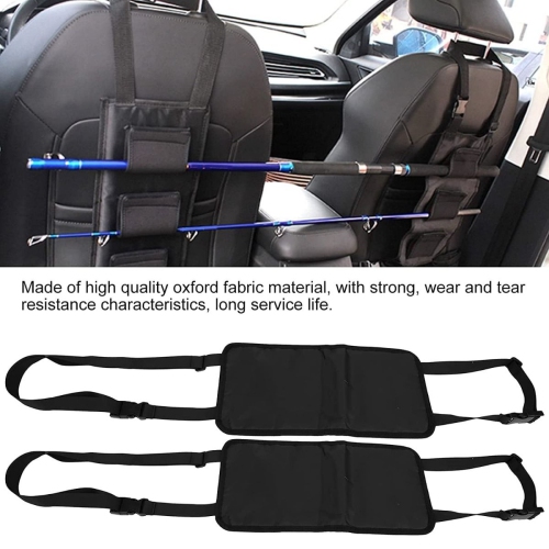 2 pcs / OPP Car Fishing Rod Holder & Straps - Perfect for Travel & Storage ,Suit Car Mounted Fishing Rod Holder Straps Diving Material Fixing Belt