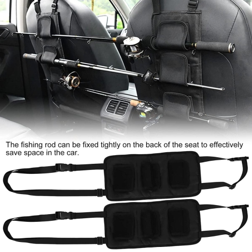 2 pcs / OPP Car Fishing Rod Holder & Straps - Perfect for Travel & Storage ,Suit Car Mounted Fishing Rod Holder Straps Diving Material Fixing Belt