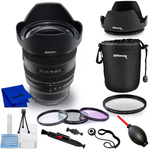 SONY  Fe 16-25MM F/2.8 G Lens ( E) Sel1625G - 10PC Accessory Bundle