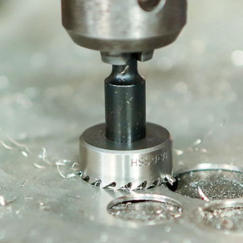 Jeu de 5 forets en acier pour coupe-trous haute vitesse – coupe-trous de précision, polyvalent et durable