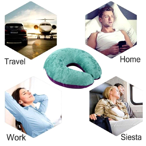 Premium Fabric Neck Pillow, Unisex U-Shaped Micro Fiber Soft Cushions Comfortable Head Rest Neck Rest Pillow For Travel, Car, Train, Flight, Bus, For