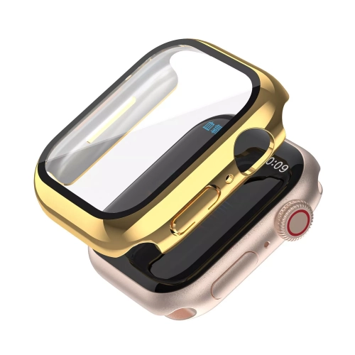 PC plastic electroplating case compitible for Smart Watches Gold-42mm