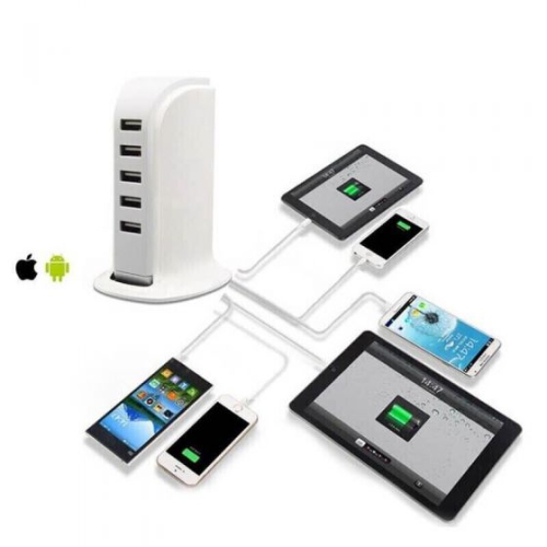 Multi-Port USB Charger: Charge Multiple Devices Simultaneously, Smartphone Users: Charge Your Phone and Other Devices Quickly and Efficiently