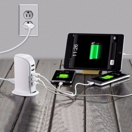 Multi-Port USB Charger: Charge Multiple Devices Simultaneously, Smartphone Users: Charge Your Phone and Other Devices Quickly and Efficiently