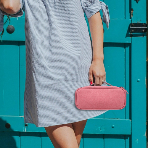 Electronic Organizer Travel Cable Organizer Bag Pouch Tech Electronic Accessories Carry Case Portable Double Layers Charger Case for