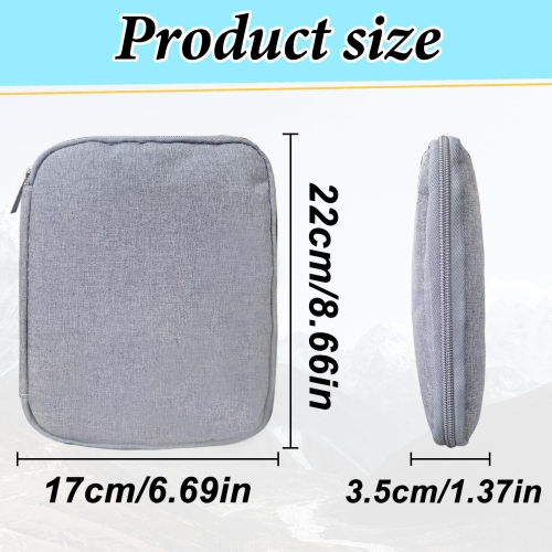 Waterproof Watch Band Storage Case, Oxford Cloth Watch Band Organizer Portable Watch Strap Holder with 8 Watch Bands Slots