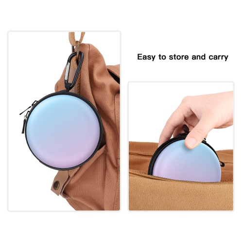 Travel Case Compatible with Apple Watch Series 9/8/7/6/5/4/3/2/1/SE,Portable Protective Bag Fit iWatch Stand and Airpods 2 & 1 Charging Case Station