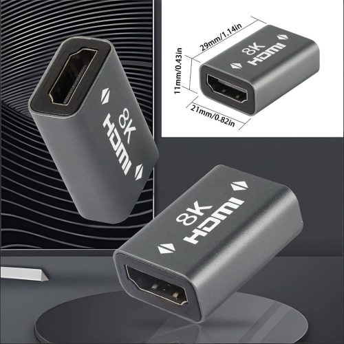 HDMI Connector 8K, Female To Female