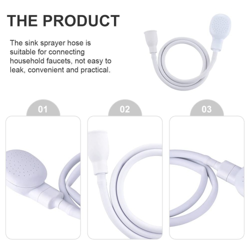 Pet Grooming Portable Handheld Shower, White, High Quality