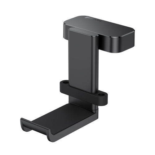 Headphone Hanger, Headset Hook - 360 Degree Rotation Earphone Holder Mount, Table Headphone Stand with Cable Organizer, Headset Clamp - Black