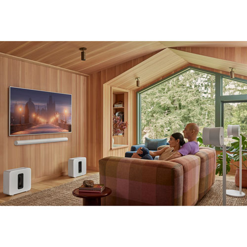 Barre de son intelligente 9.1.4 canaux Arc Ultra de Sonos avec Dolby Atmos - Blanc