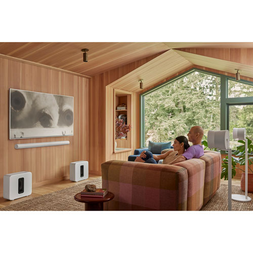 Barre de son intelligente 9.1.4 canaux Arc Ultra de Sonos avec Dolby Atmos - Blanc