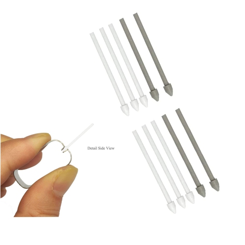 4 Pack Stylus Pen Nibs Replacement Tips Kit Compatible with Samsung Note 10/Note 10 Plus/Note10 5G/Note10+ 5G/Tab S6 T860 T865 – 20 Tips + 4 Removal