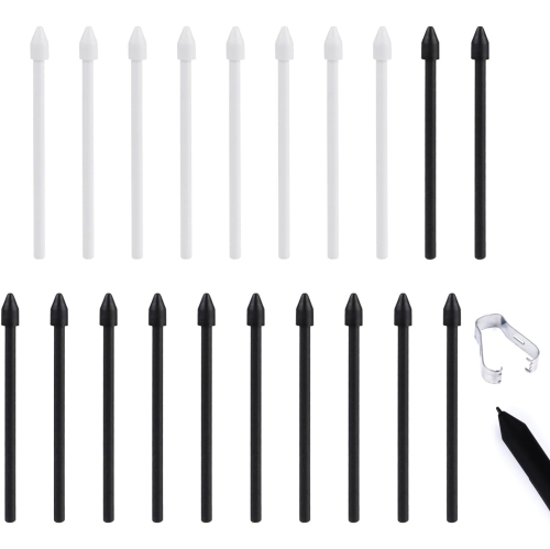 Image 1 de 6.. 20 pointes de stylet de remplacement pour stylet S Pen de Samsung, ensemble de pointes de stylet pour Galaxy Tab S6 Lite/S7 FE/S8+/S8 Ultra/S9/S9+/S9